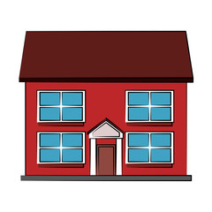 House real estate vector illustration graphic design