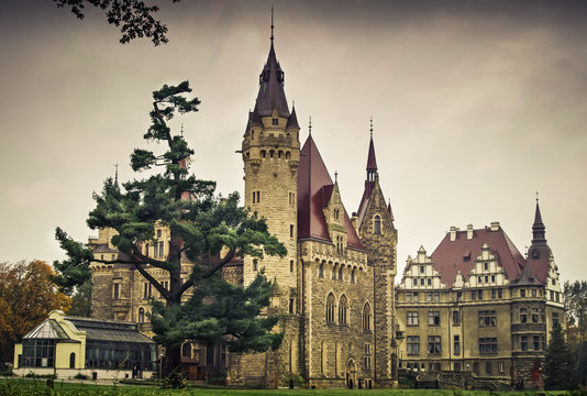 Zamek Moszna w Polsce