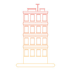 City urban building vector illustration graphic design