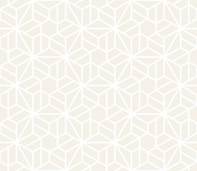 Vector seamless subtle pattern. Modern stylish abstract texture. Repeating geometric tiles
