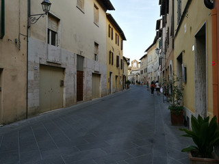 the streets of a small country