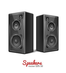 Obraz premium Wektor dźwięk głośnika, ikona głośnika