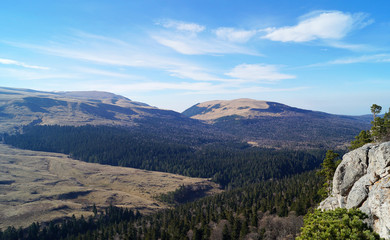 foothills of the Caucasus. The Lago Naki Plateau. Adygea