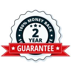 2 year money back guarantee