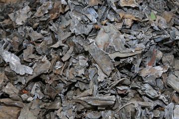 Metal trash for scrap