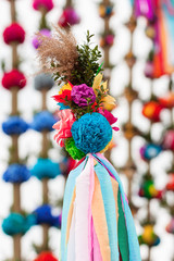 palma wielkanocna, Niedziela Palmowa w kościele chrześcijańskim, naturalna fotografia świąteczna © elisabeth3