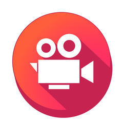 ikona z długim cieniem na tle okręgu