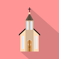 Vector flat icon church
