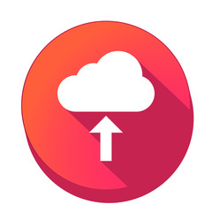 ikona z długim cieniem na tle okręgu