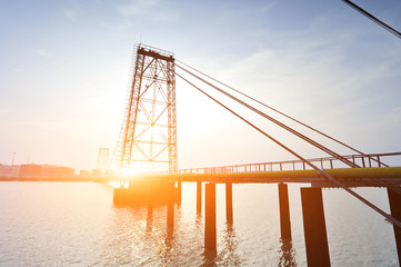 The pipe and valve oil fields