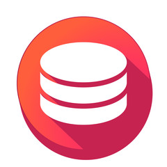 ikona z długim cieniem na tle okręgu