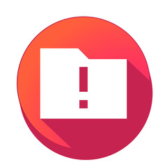 ikona z długim cieniem na tle okręgu