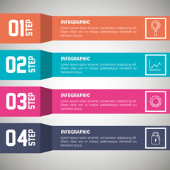 Fototapeta premium infographic statistics with business elements vector illustration design