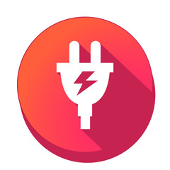 ikona z długim cieniem na tle okręgu