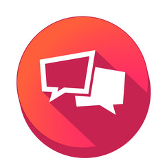 ikona z długim cieniem na tle okręgu © vempireart