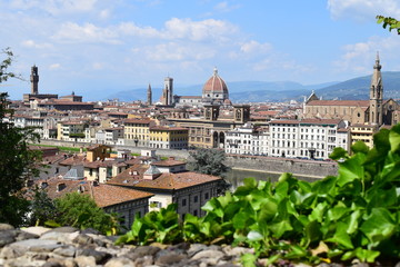 Fototapeta na wymiar Stadtansicht von Florenz