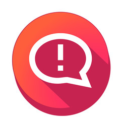 ikona z długim cieniem na tle okręgu © vempireart