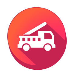 ikona z długim cieniem na tle okręgu  © vempireart