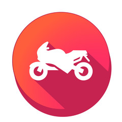 ikona z długim cieniem na tle okręgu © vempireart