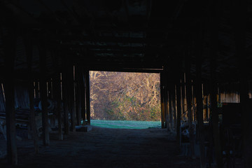 barn view