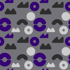 Children playground seamless pattern. Authentic design for digital and print media.