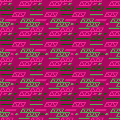 High tec seamless pattern. Authentic design for digital and print media.