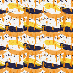Fresh paint seamless pattern. Authentic design for digital and print media.
