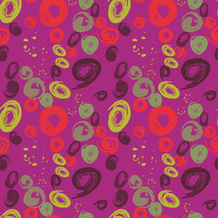 Grunge stains seamless pattern. Authentic design for digital and print media.