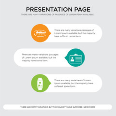 smartwatch, personal details, future city presentation design template in orange, green, yellow colors with horizontal and rounded shapes