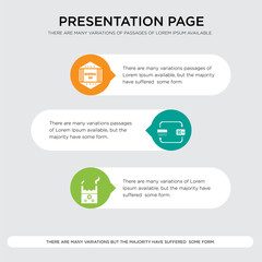 product development, air conditioner, memorial day presentation design template in orange, green, yellow colors with horizontal and rounded shapes