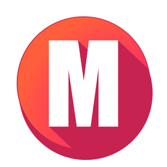 ikona z długim cieniem na tle okręgu © vempireart