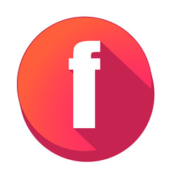 ikona z długim cieniem na tle okręgu © vempireart