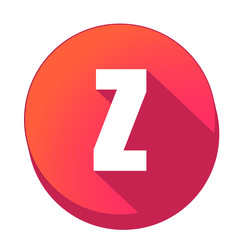 ikona z długim cieniem na tle okręgu © vempireart