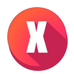 ikona z długim cieniem na tle okręgu © vempireart