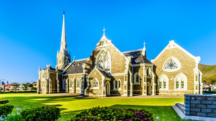 The Dutch Reformed Church in Graaff-Reinet in South Africa's Little Karoo region. It is a national monument and South Africa’s finest example of Victorian Gothic architecture.