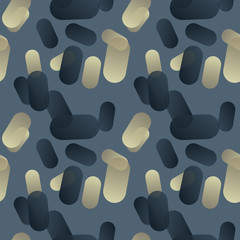 Magic pills seamless pattern. Original design for print or digital media.