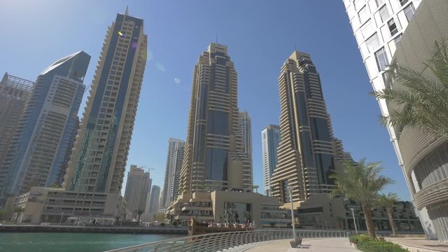 Skyscrapers in Dubai Marina