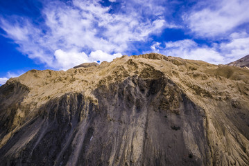 Landscape scenery view at Leh Ladakh India.