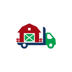 Farm Delivery Logo Icon Design