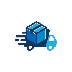 Box Delivery Logo Icon Design