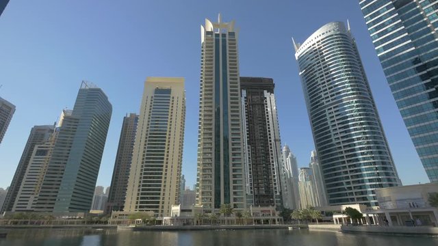 The Jumeirah Lakes Towers in Dubai