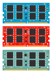 Personal computer memory module. RAM.