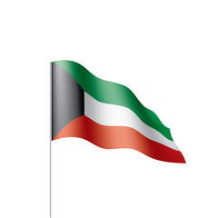 Kuwait flag, vector illustration