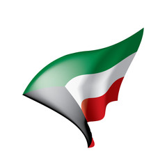 Kuwait flag, vector illustration