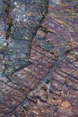 Brown rock texture close-up. Brown Stone abstract background