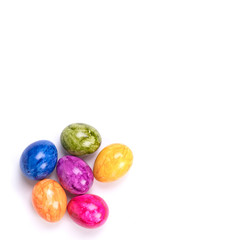 Painted eggs, easter