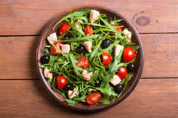 Salad with arugula