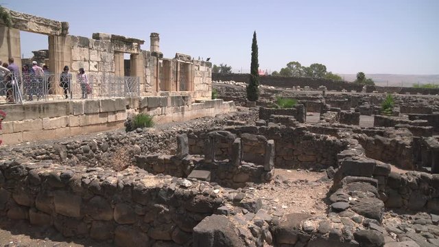Capernaum's ruins