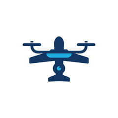 Travel Drone Logo Icon Design