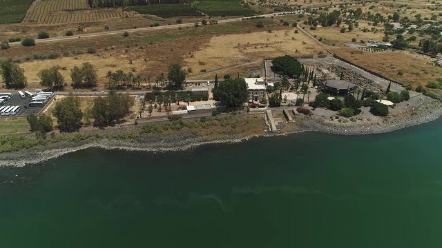 Aerial view of Capernaum
